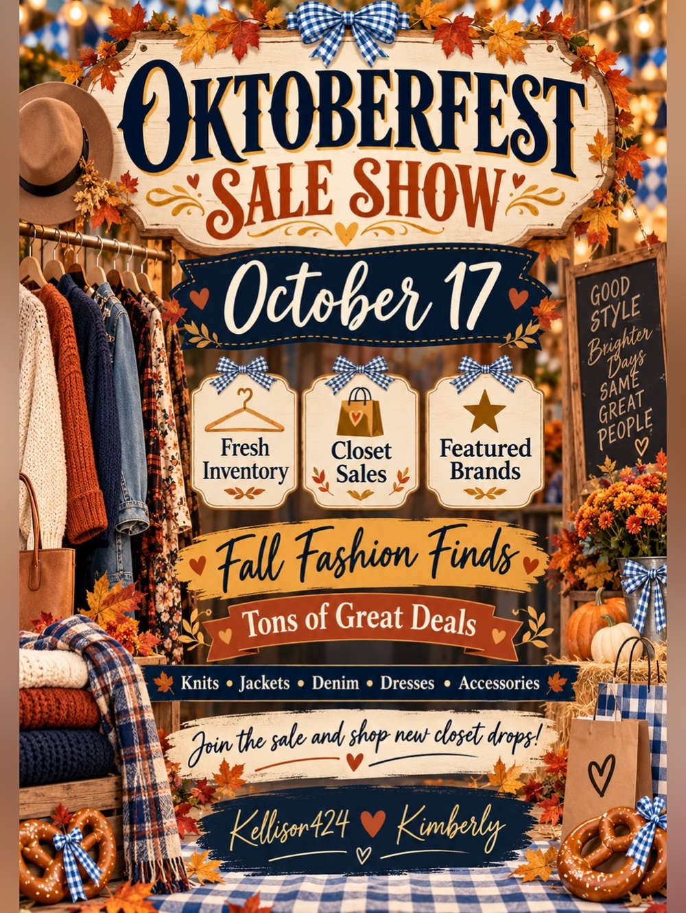 🍂Oktoberfest 17th Sale Show 🍂